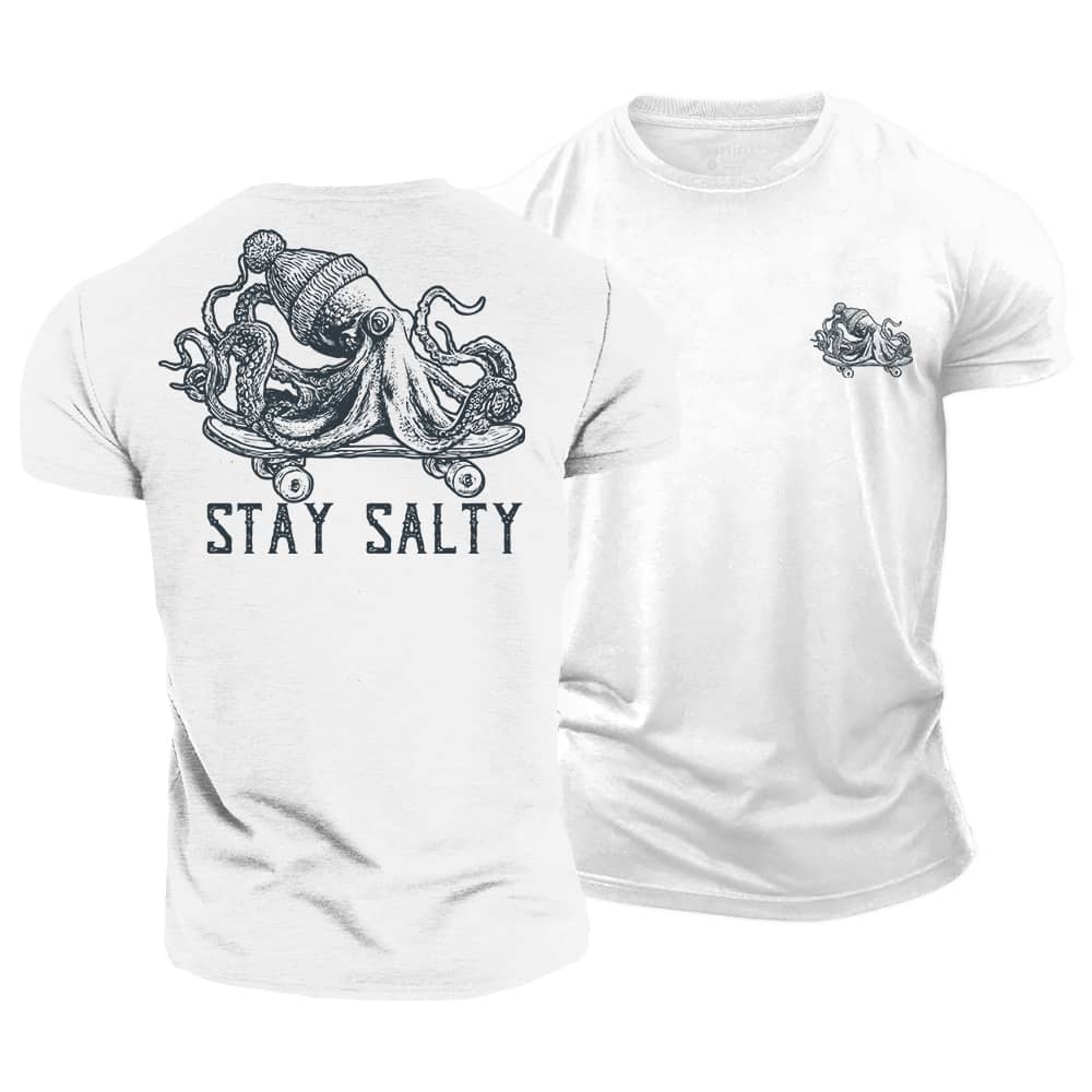 Stay Salty Cotton T-Shirt