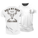 Hold My Beer I See a Deer Cotton T-Shirt