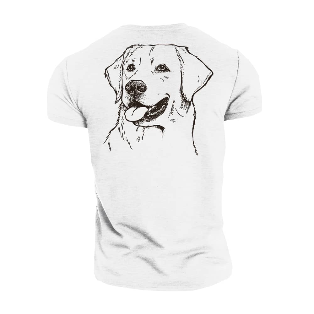 Simple Labrador Cotton T-Shirt