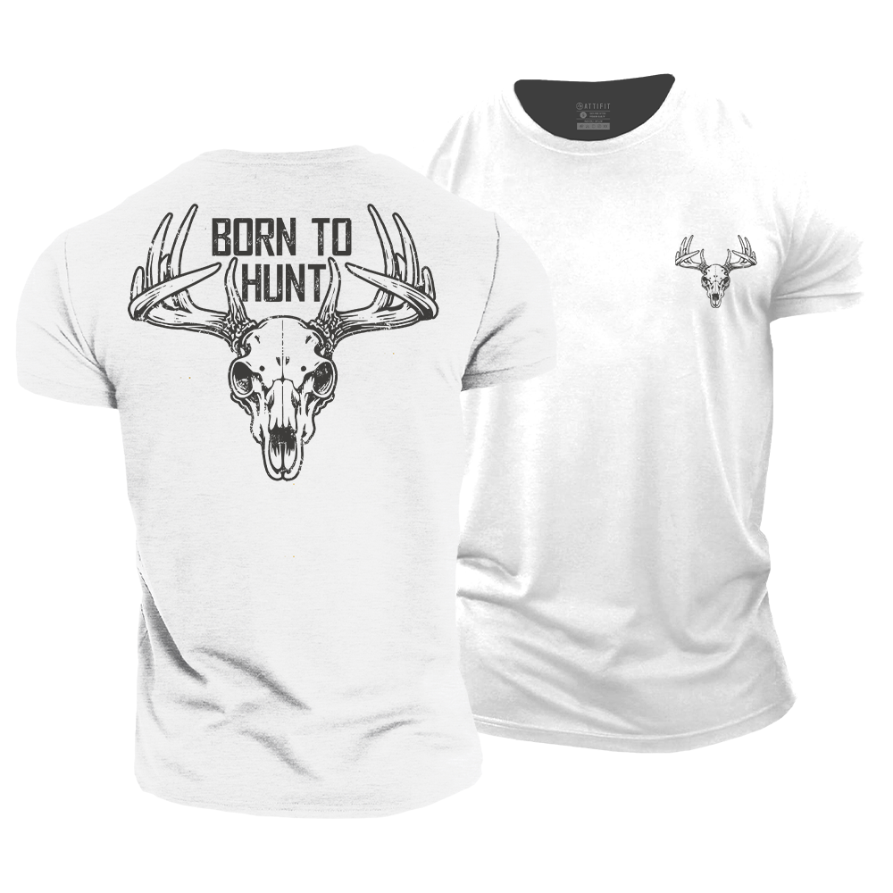 Born To Hunt Cotton T-Shirt