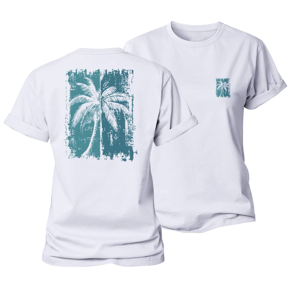 Palm Silhouette Women's Cotton T-Shirt