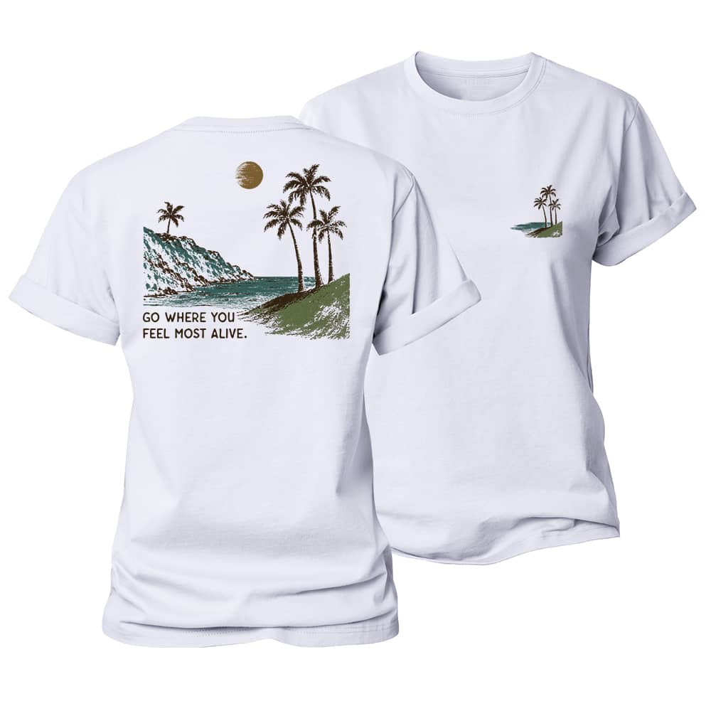 Feel Alive Women's Cotton T-Shirt