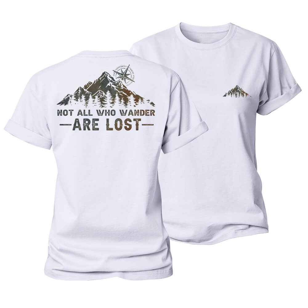 Wander Not Lost Women's Cotton T-Shirt