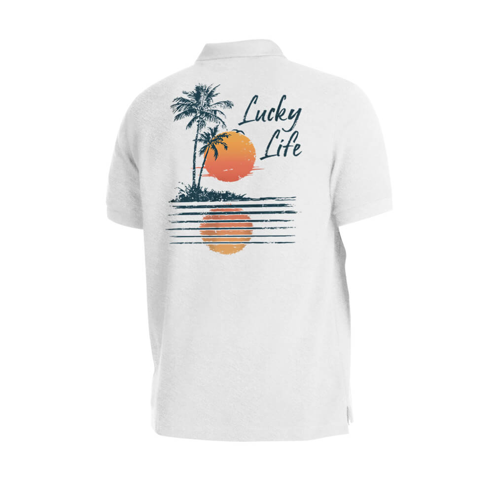 Lucky Life Polo Shirt