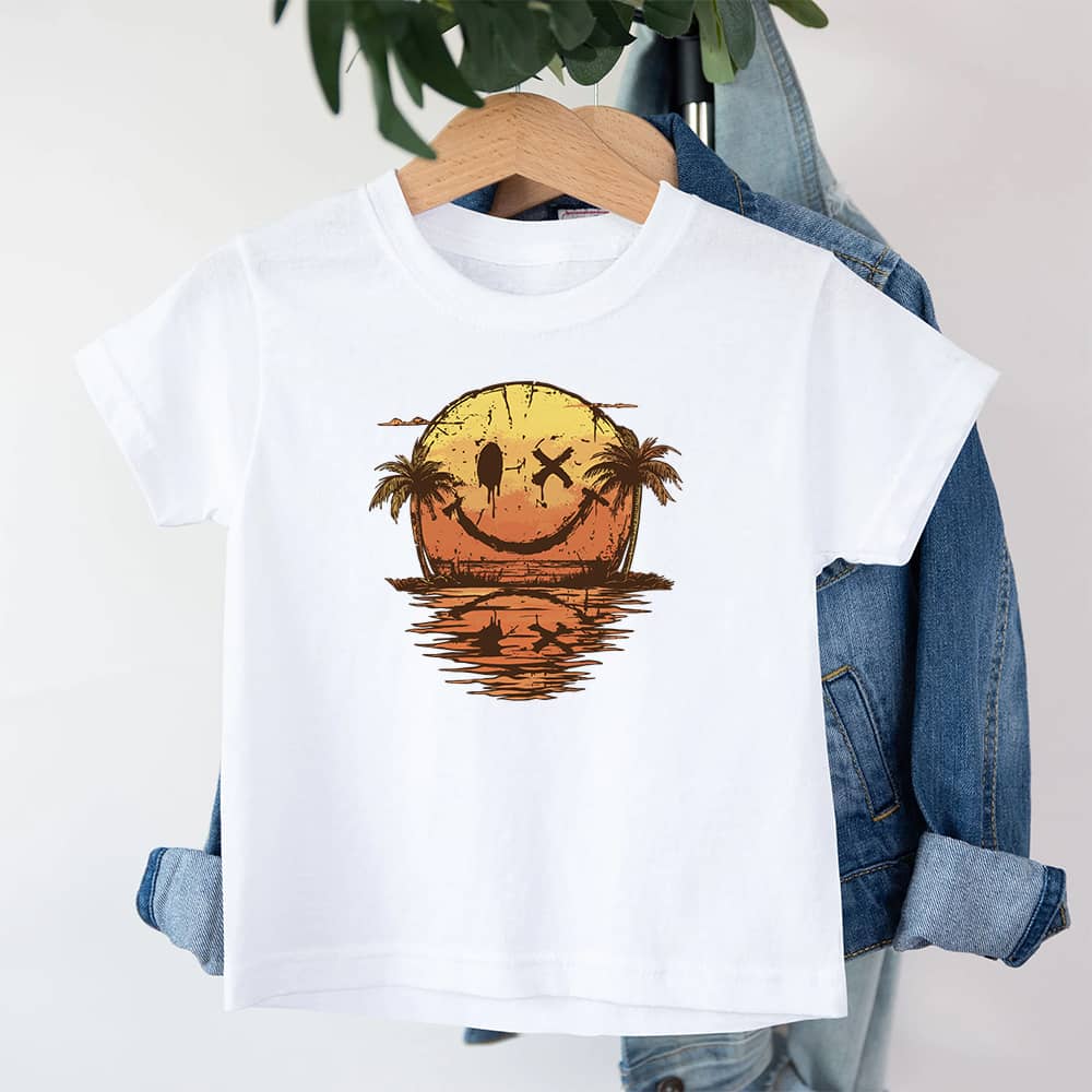 Smiley Sea Youth Cotton T-Shirt