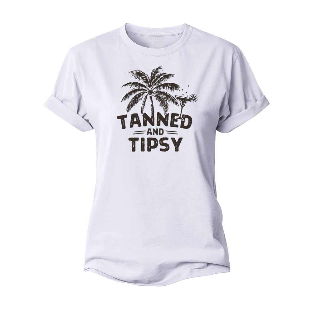 Tanned And Tipsy Women's Cotton T-Shirt