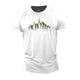 Mountains At Sunrise Cotton T-Shirt