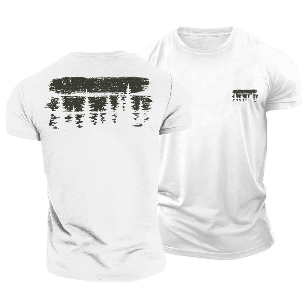 Green Forest Cotton T-Shirt