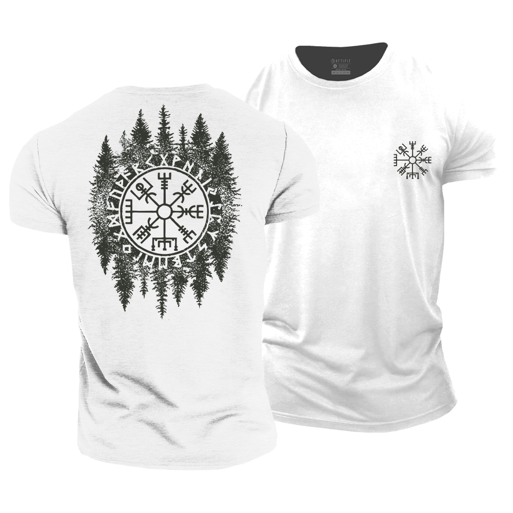 Viking Forest Cotton T-Shirt