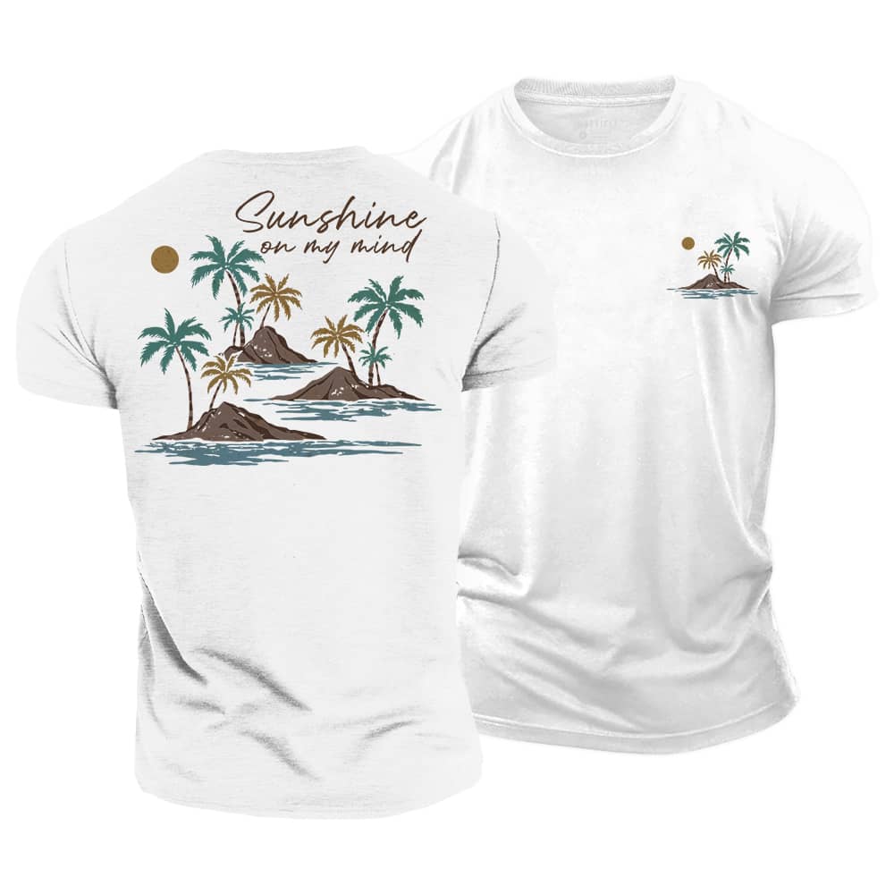 Sunshine On My Mind Cotton T-Shirt