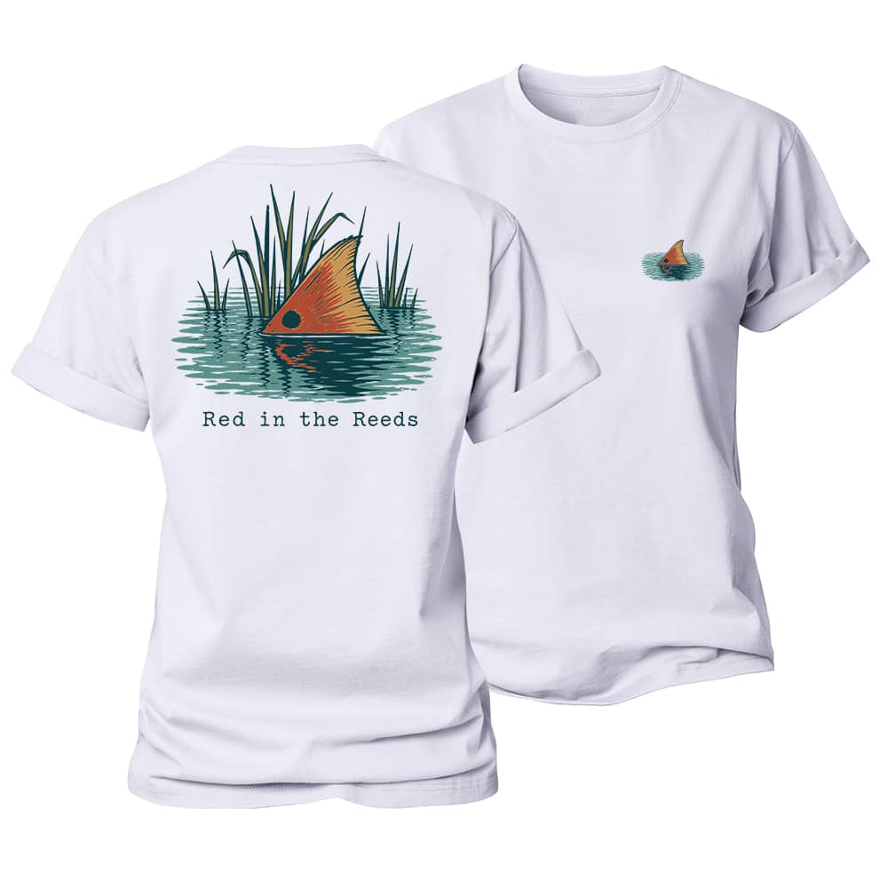 Red In The Reeds Women's Cotton T-Shirt
