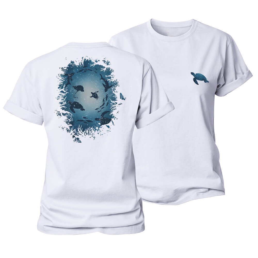 Deep Sea Women's Cotton T-Shirt