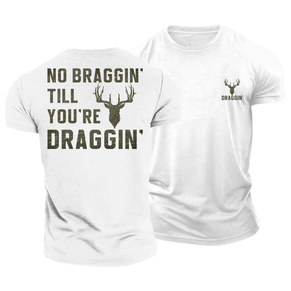 No Bragging Cotton T-Shirt