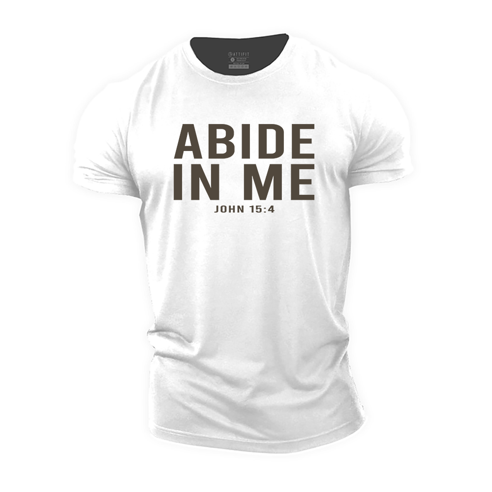 Abide in Me Cotton T-Shirt