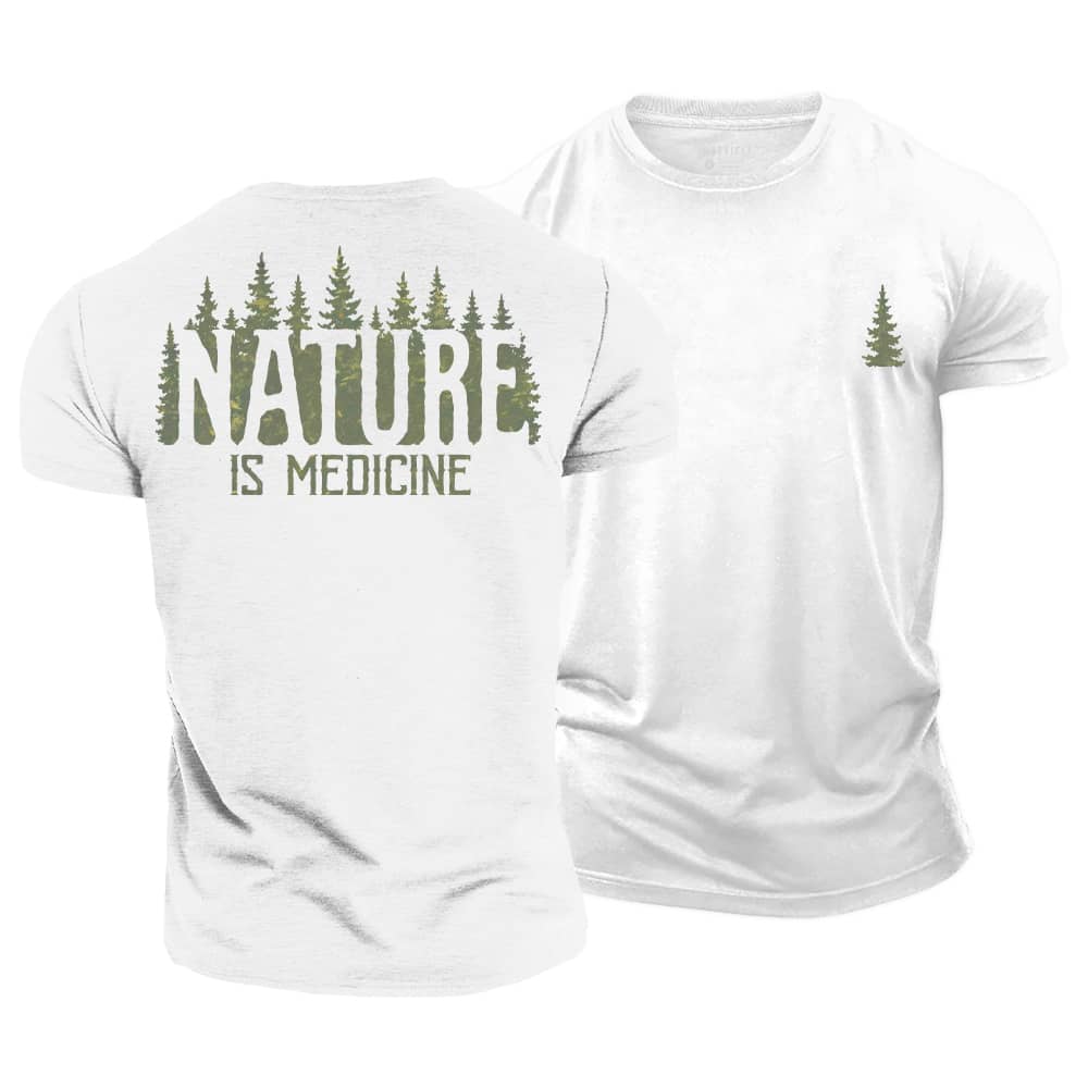 Nature Is Medicine Cotton T-Shirt
