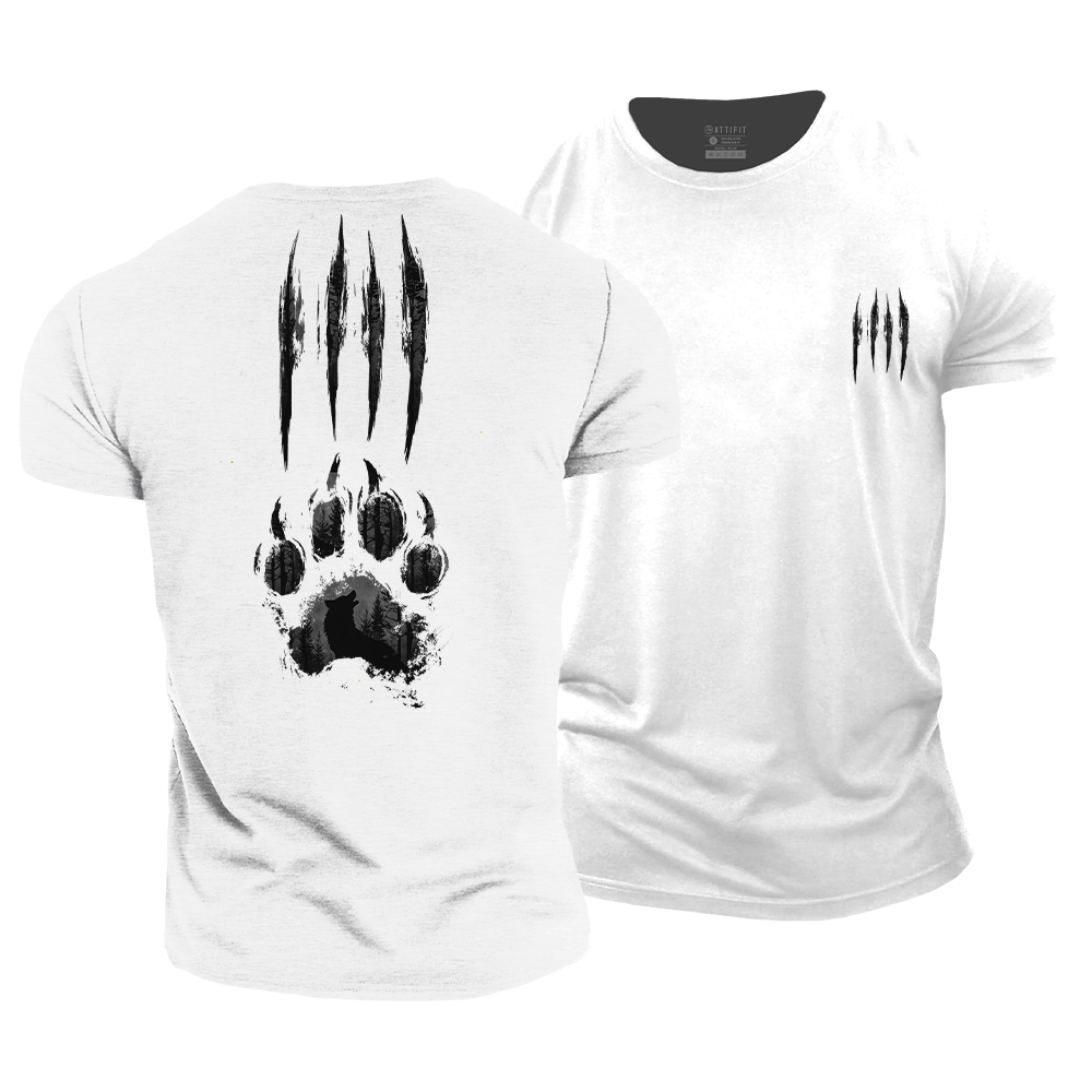 Wolf Claw Landscape Cotton T-Shirt