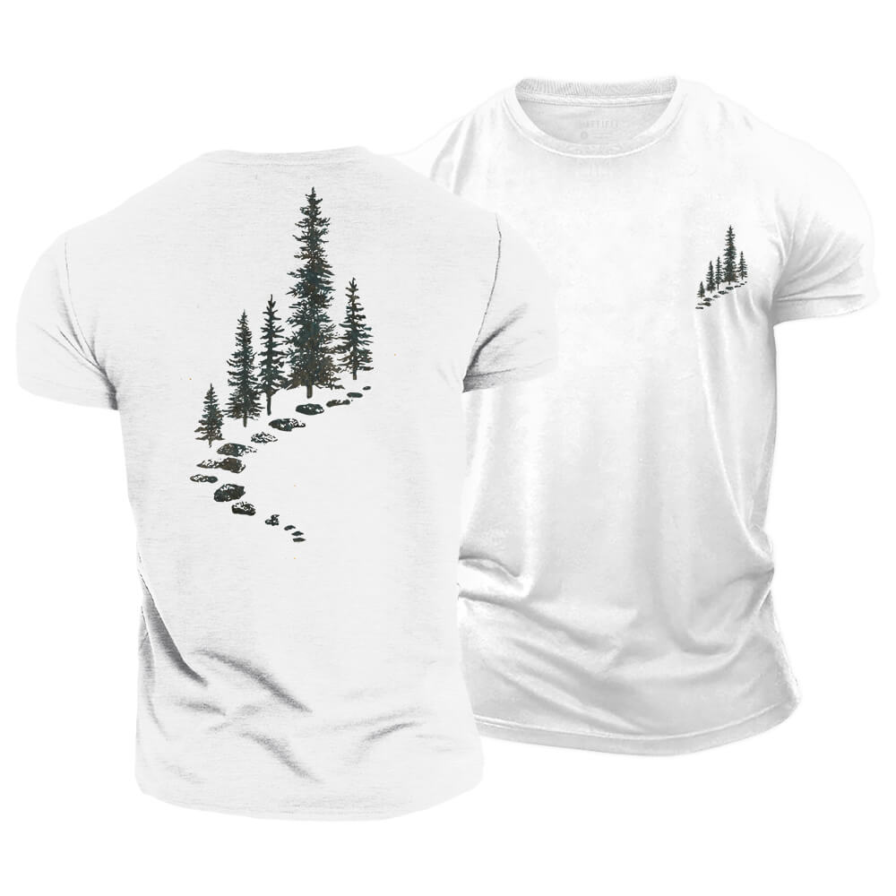 Forest Path Cotton T-Shirt