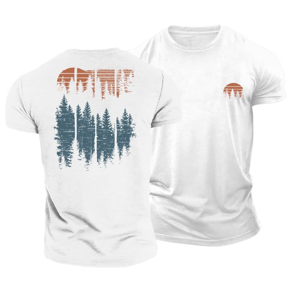Sunset Woods Cotton T-Shirt