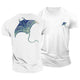 Manta Ray Cotton T-Shirt