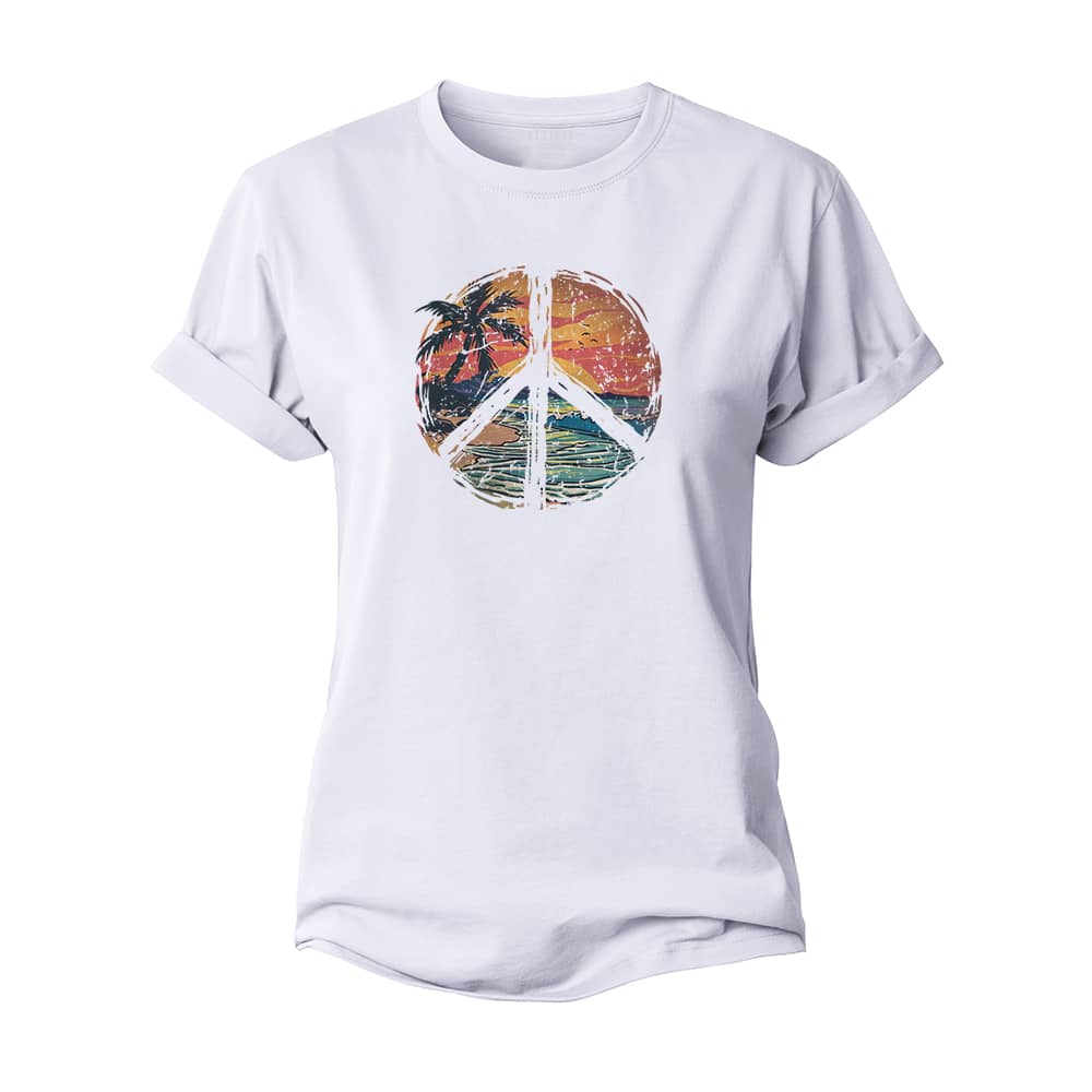 Peaceful Sea Women's Cotton T-Shirt