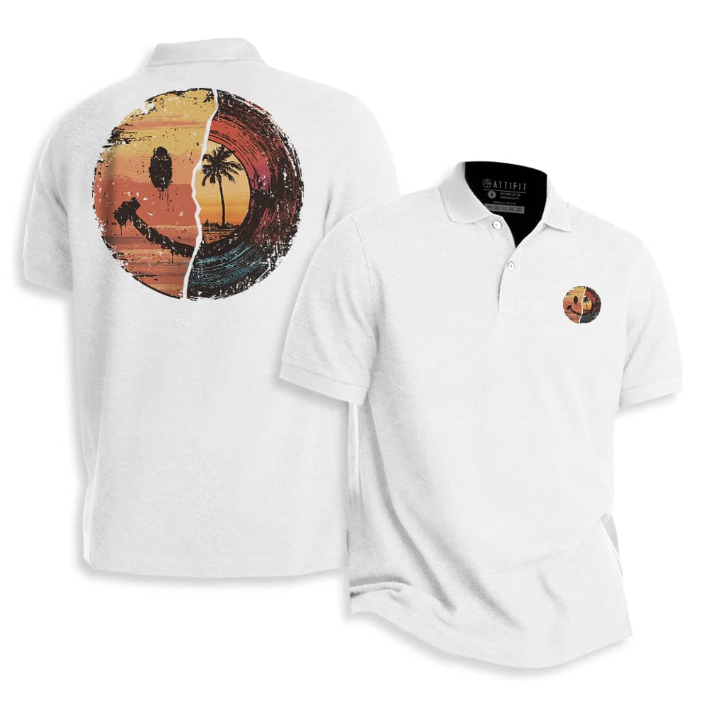 Smiley Sea Records Polo Shirt