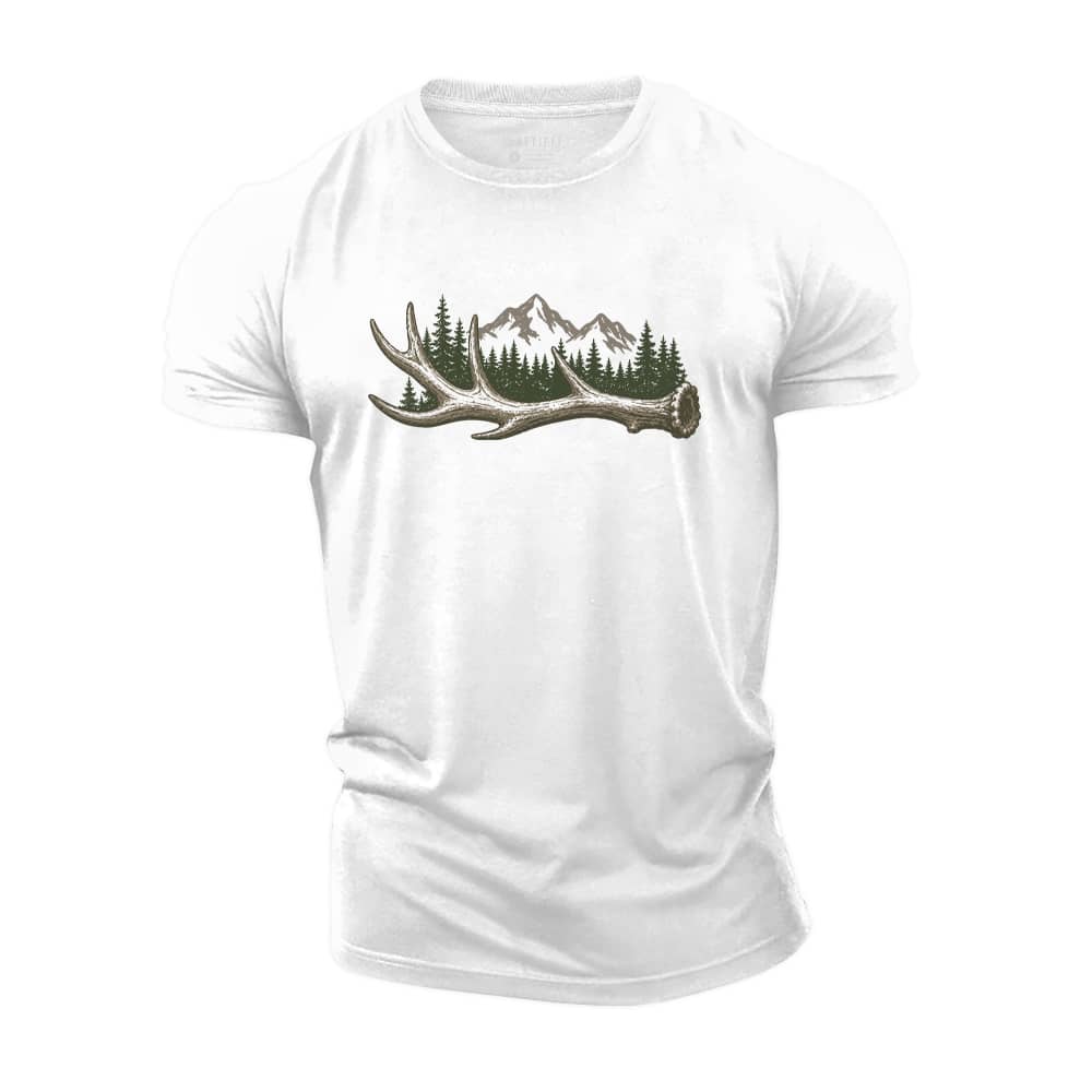 Timberline Antler Cotton T-Shirt
