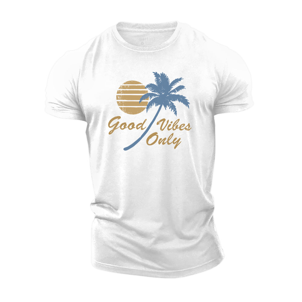 Good Vibes Only Cotton T-Shirt