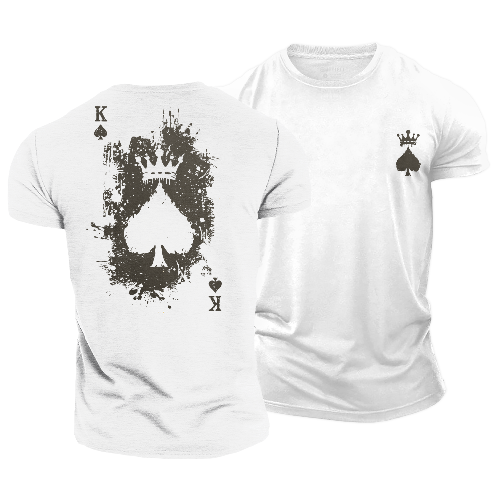 King of Spades Cotton T-Shirt