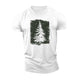 Pine Silhouette Cotton T-Shirt