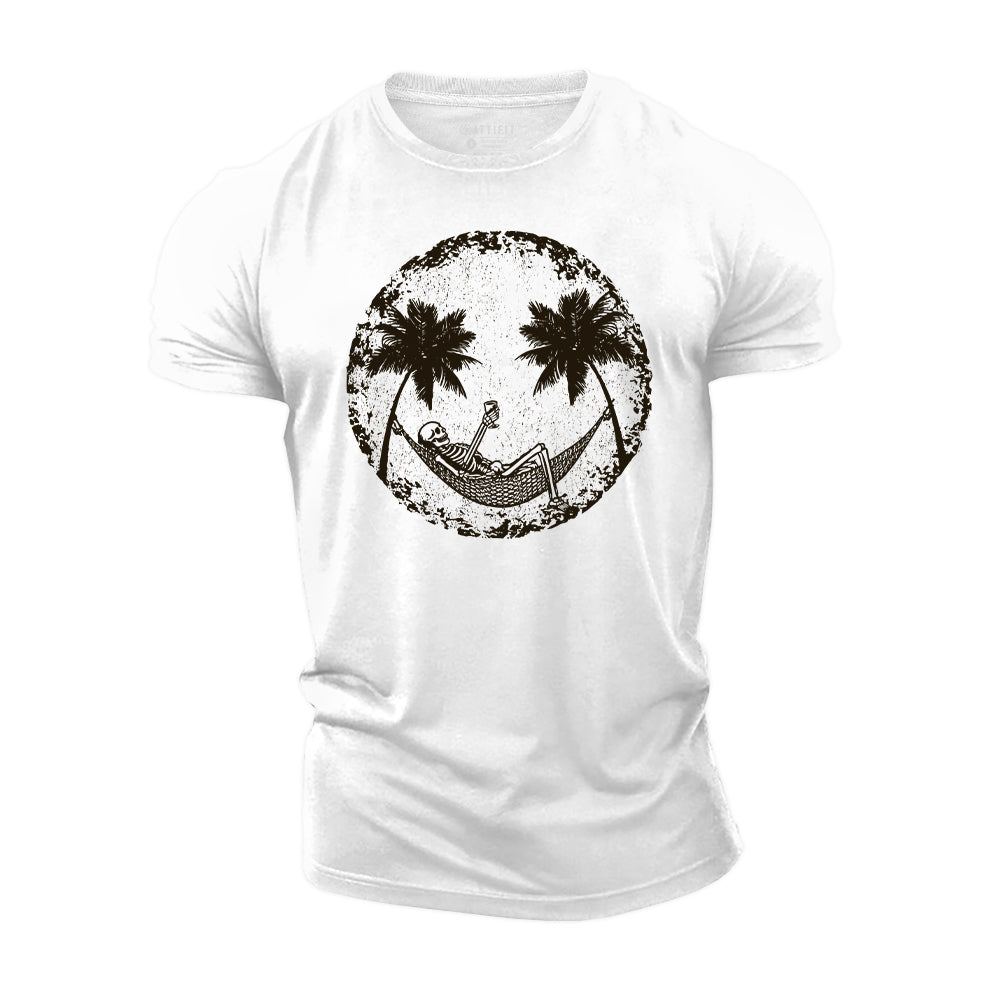 Dead on Vacation Cotton T-Shirt