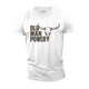 Old Man Power Cotton T-Shirt