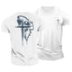Lion of Faith Cross Cotton T-Shirt