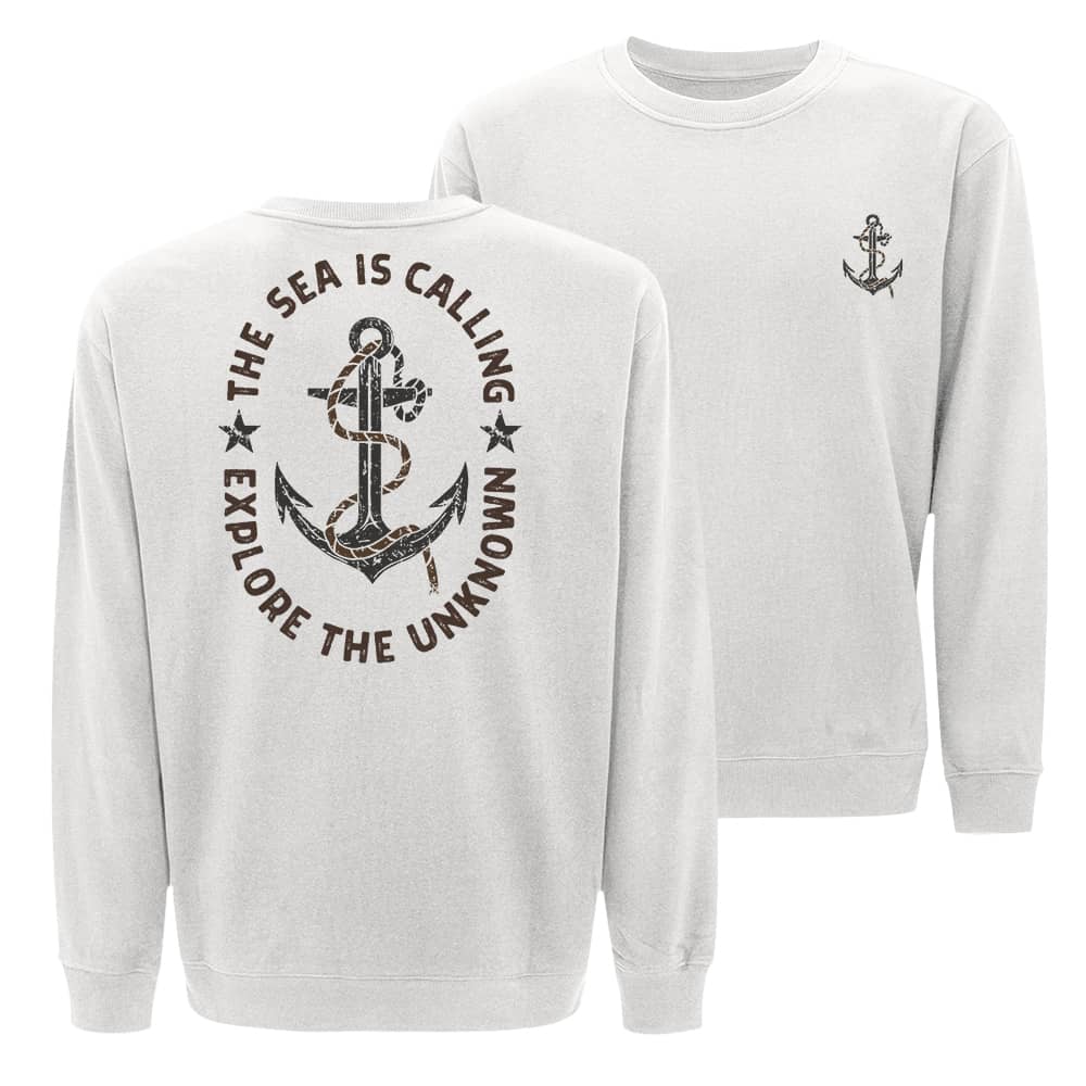 The Sea Is Calling Crewneck Sweatshirt