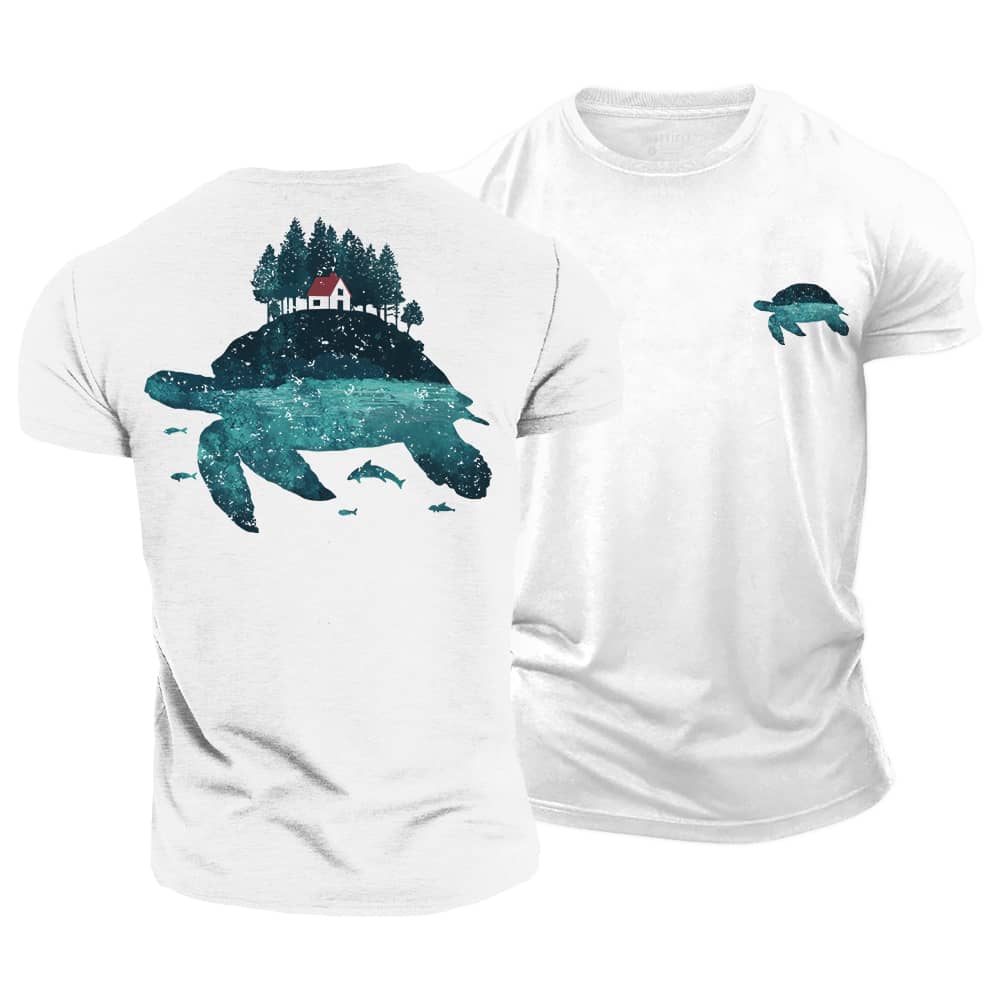 Ocean Retreat Cotton T-Shirt