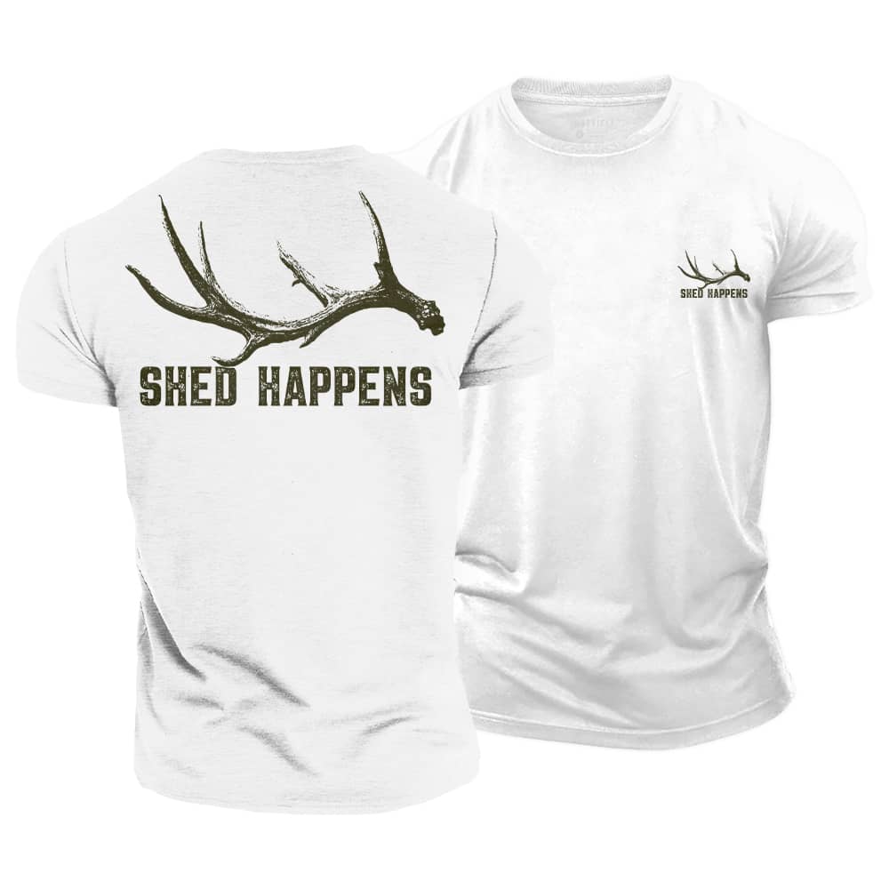 Shed Happens Cotton T-Shirt
