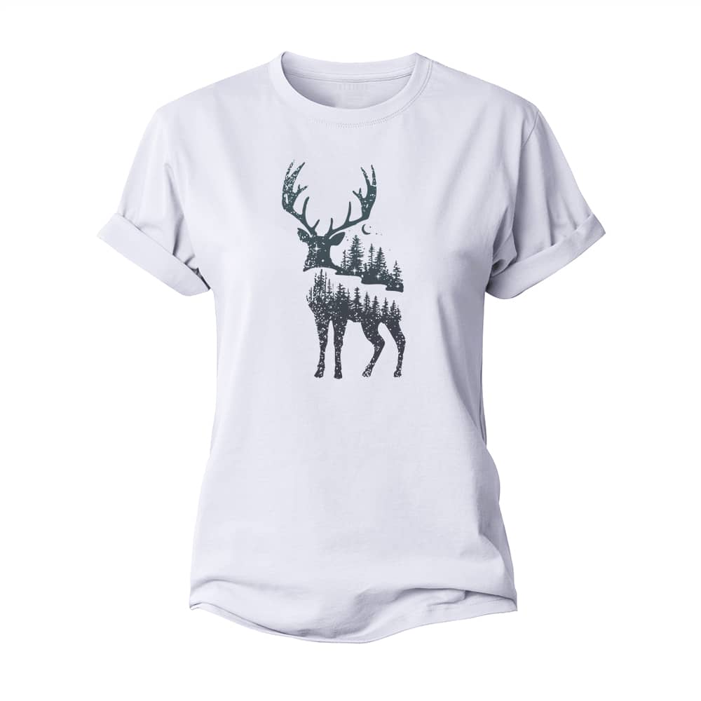 Christmas Forest Women's Cotton T-Shirt