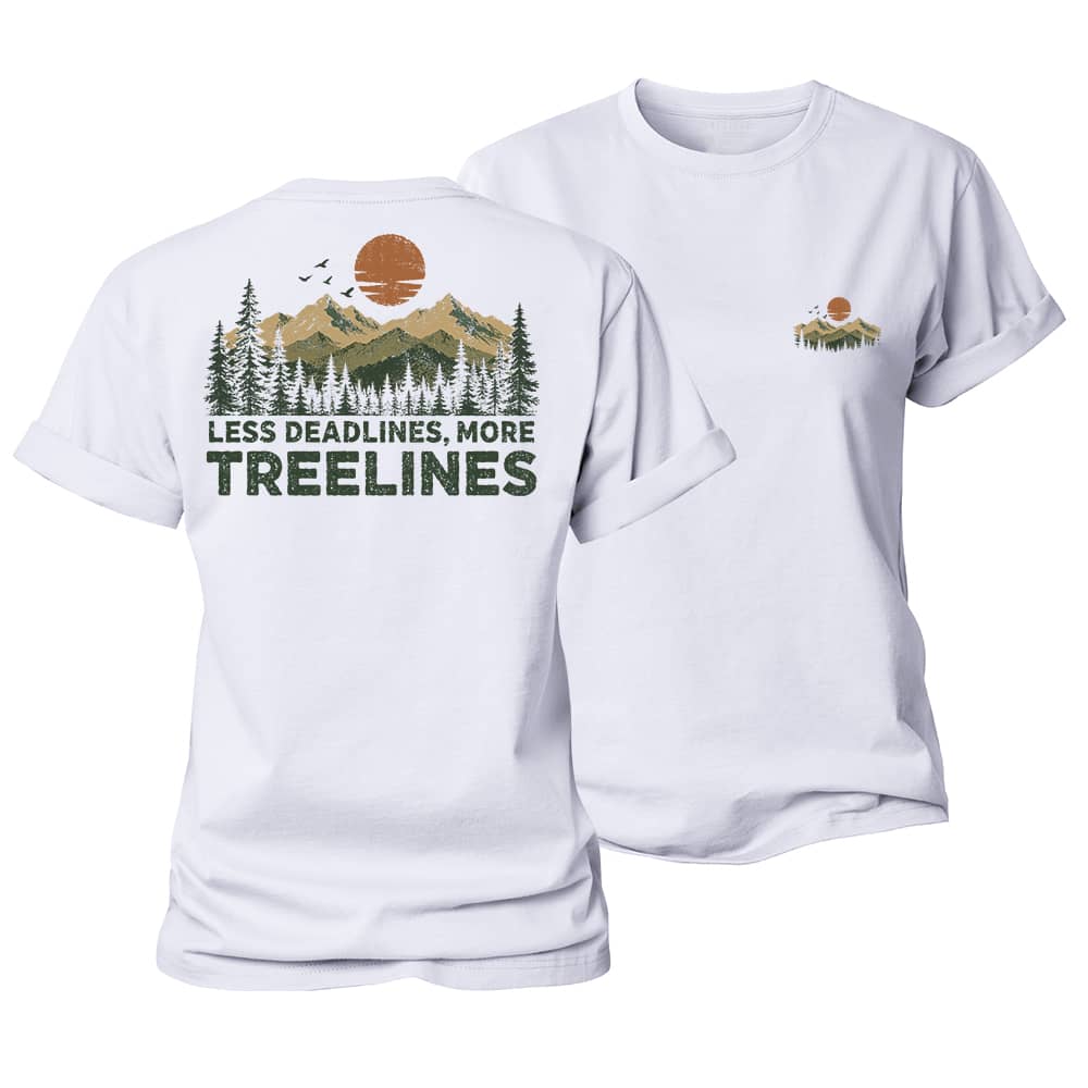 More Treelines Women's Cotton T-Shirt