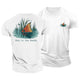 Red In The Reeds Cotton T-Shirt