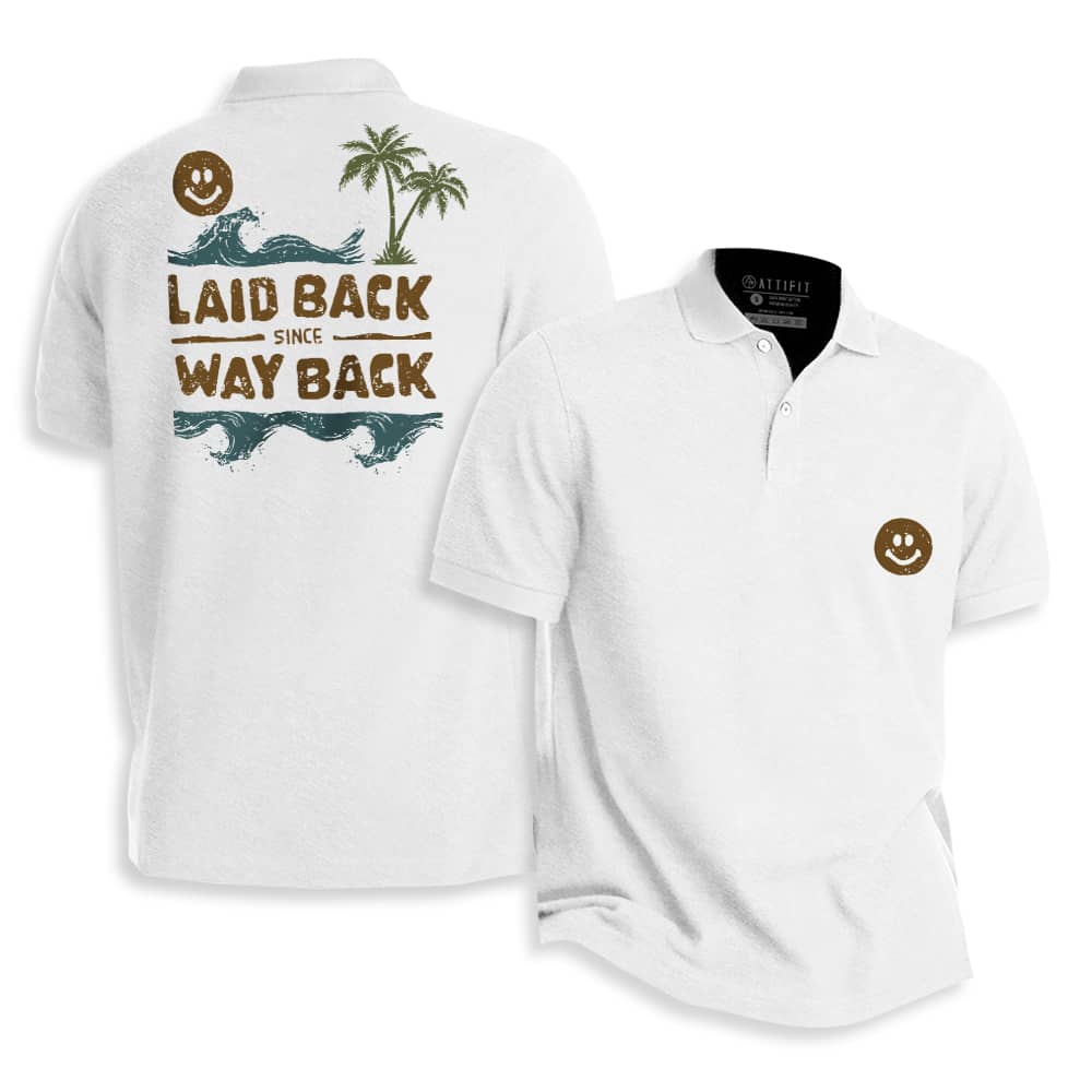 Laid Back Since Way Back Polo Shirt