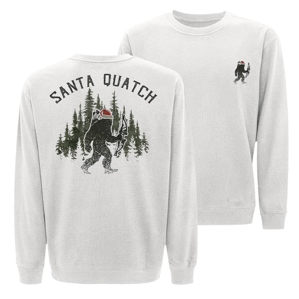 Santa Quatch Crewneck Sweatshirt