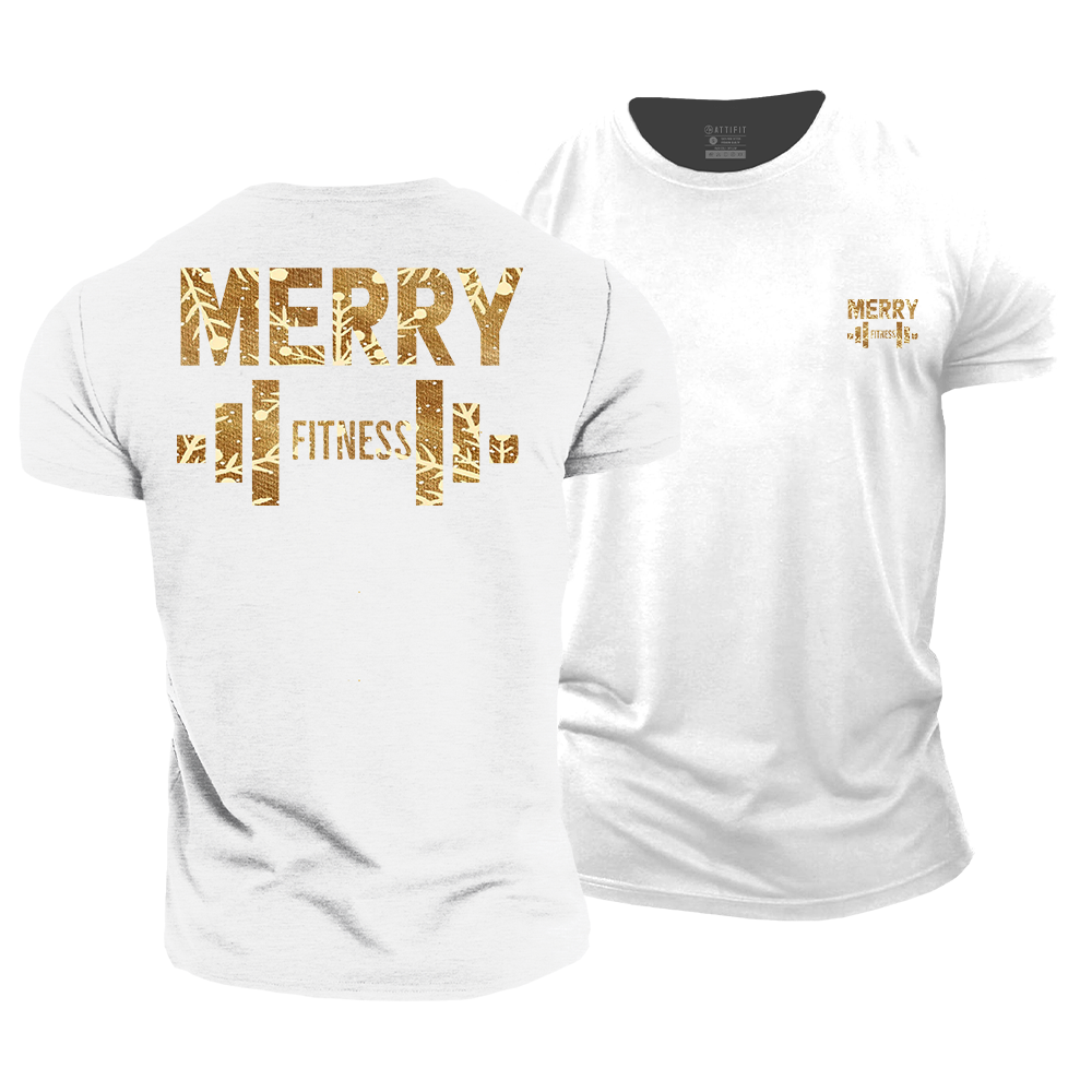 Merry Fitness Cotton T-Shirt