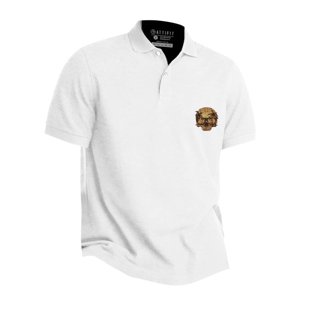 Mini Skull Sunset Polo Shirt