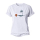 Palm Sunset Reflection Women's Cotton T-Shirt