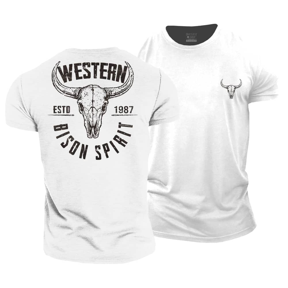 Bison Spirit Cotton T-Shirt