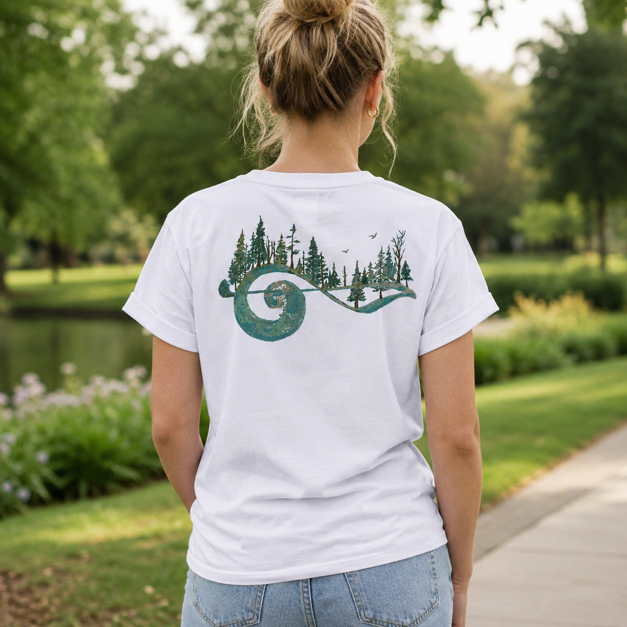 Forest Music Women's Cotton T-Shirt