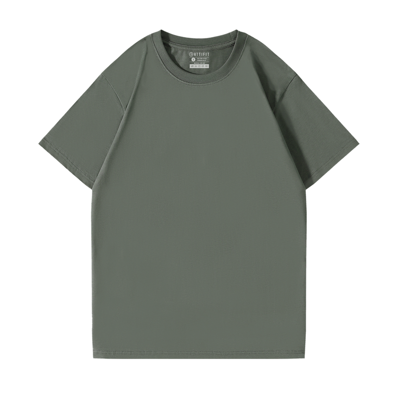 Solid Premium Casual Cotton T-shirt
