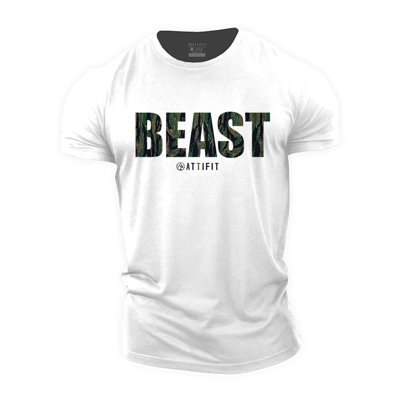 Beast Graphic Cotton T-Shirt