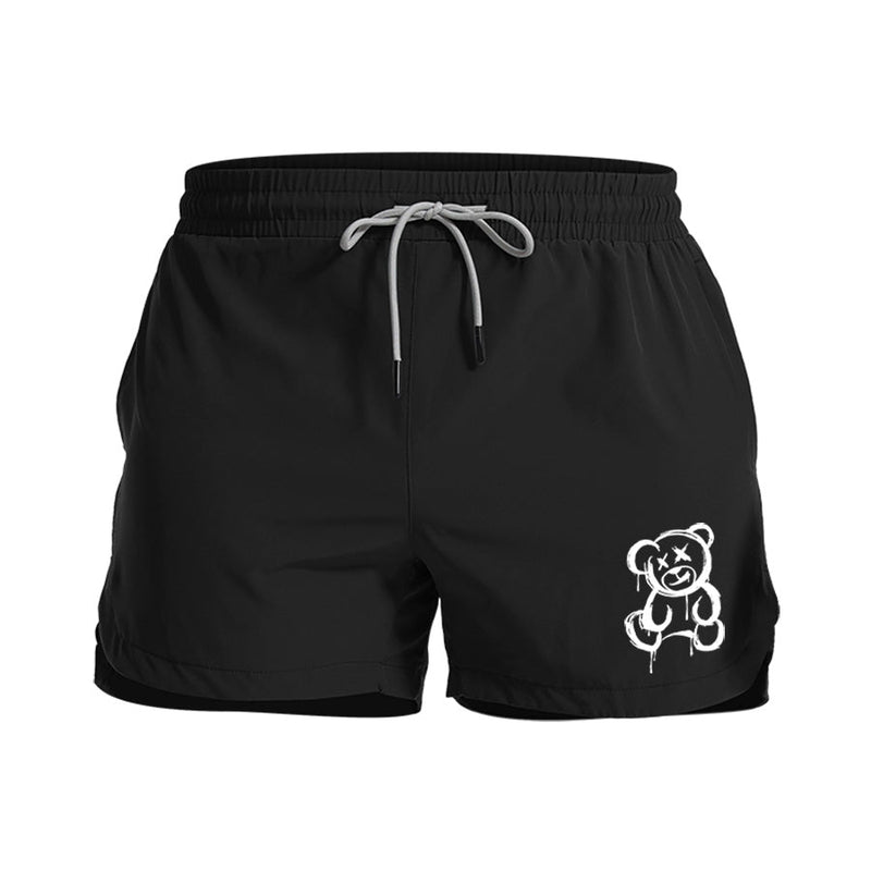 Simple Bear Men's Quick Dry Shorts