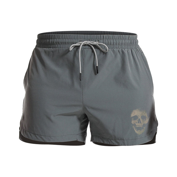 Skull Men's Quick Dry Shorts