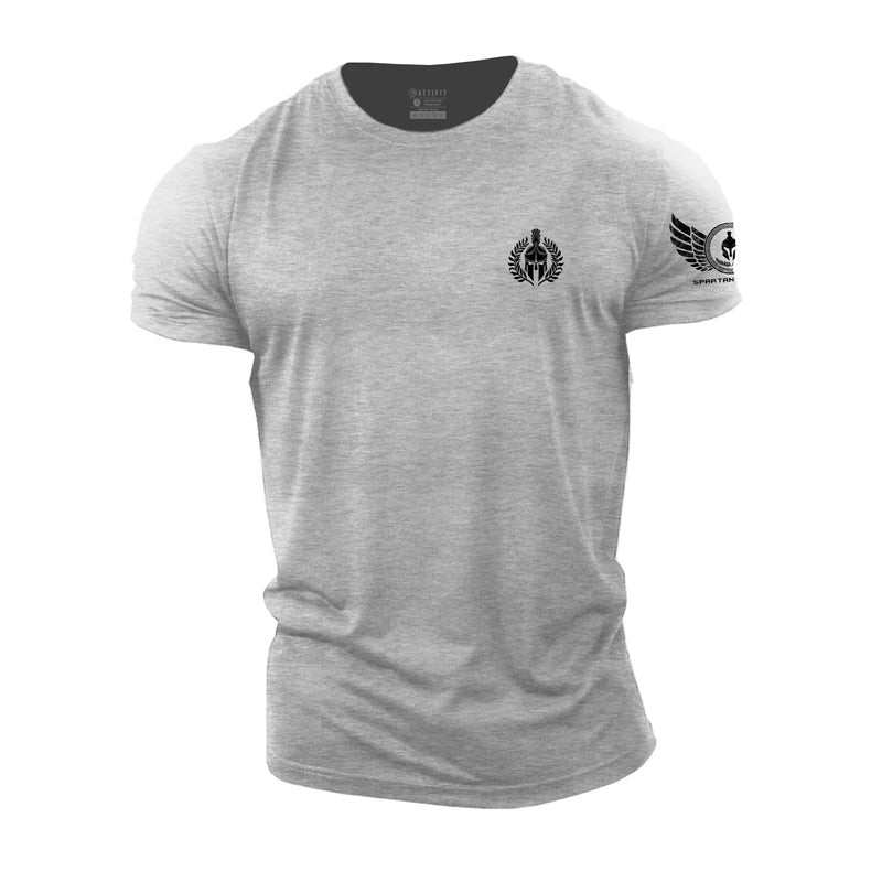 Cotton Spartan With Olive Branch T-shirts